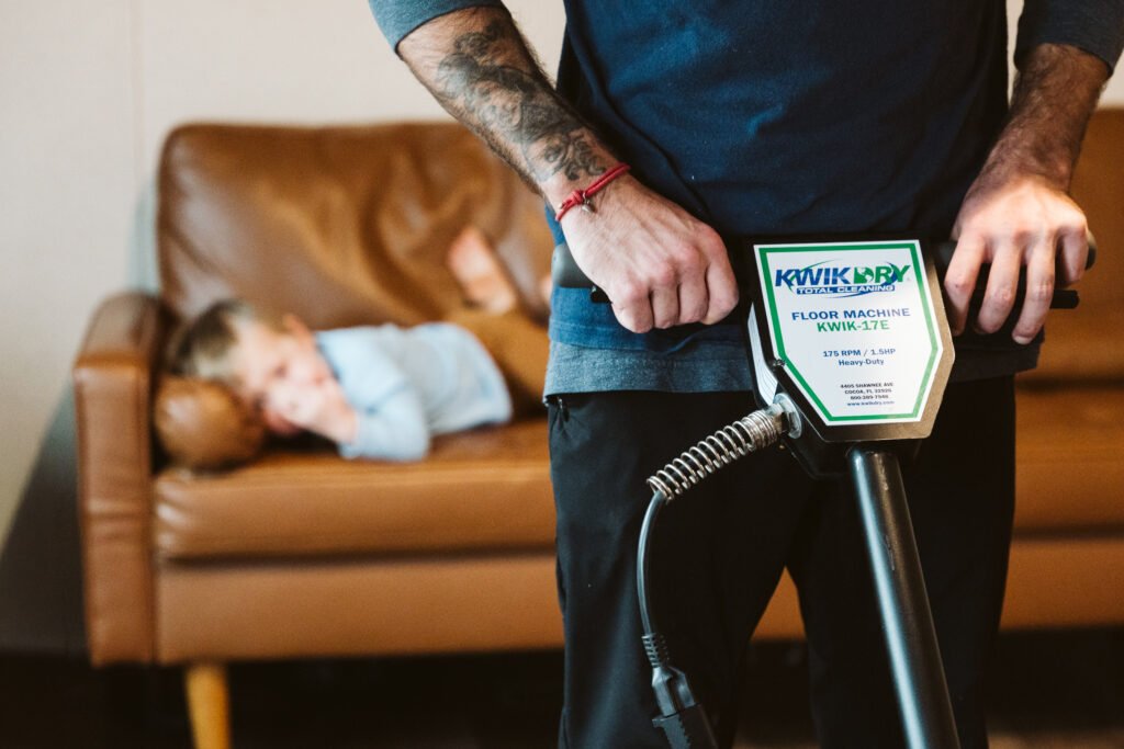 professional cleaning by kwik dry